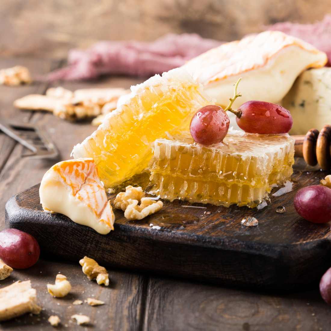Cheese Platter with Honeycomb Recipe