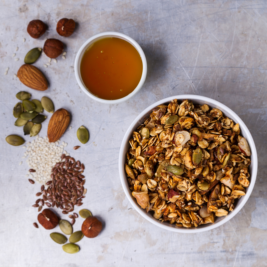 cinnamon honey granola
