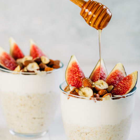 Overnight Honey Oats
