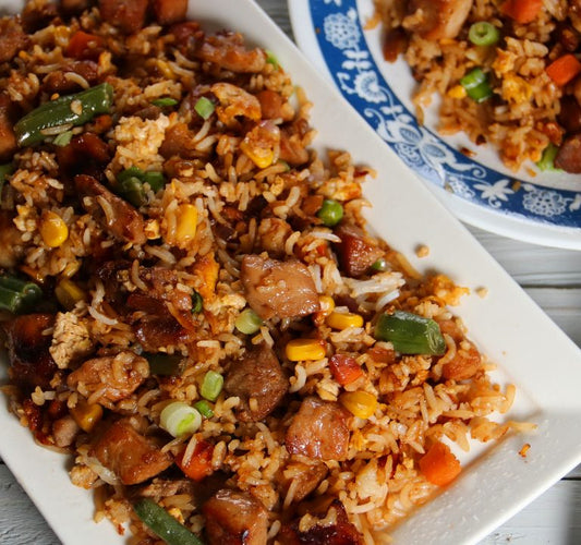 Honey Pork Fried Rice