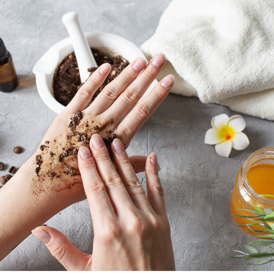 Coffee and Honey Body Scrub