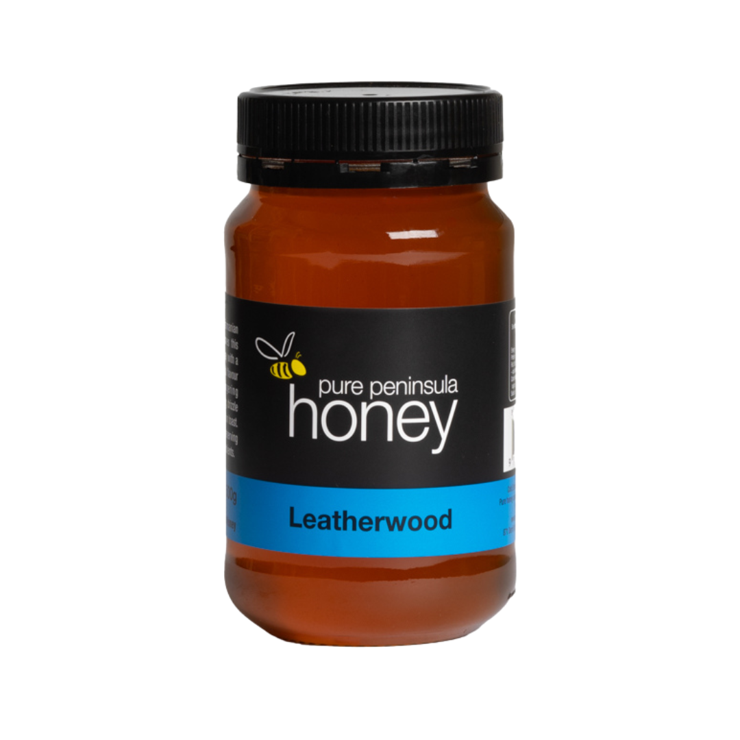 500gm Glass Jar Leatherwood