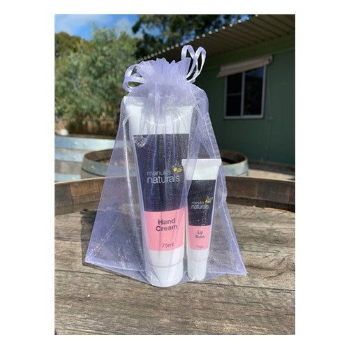 Hand Cream and Lip Balm Set