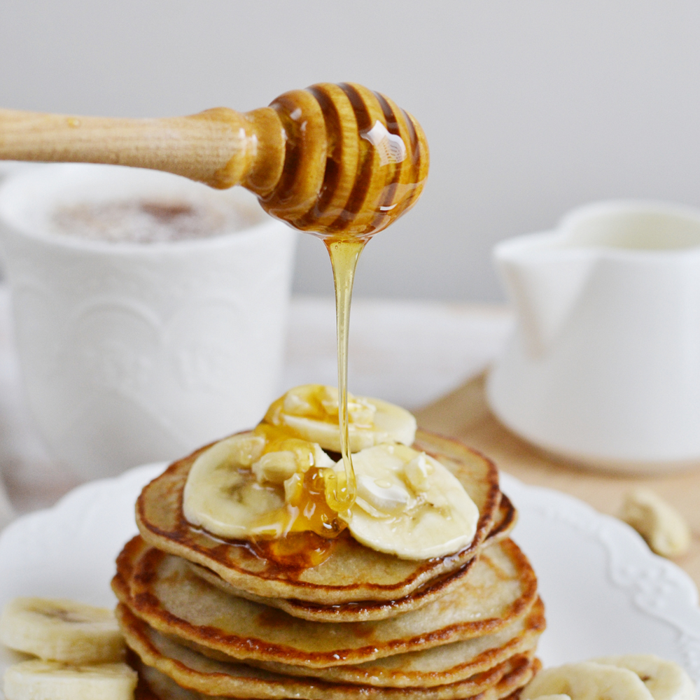 Delicious Honey and Banana Pancakes