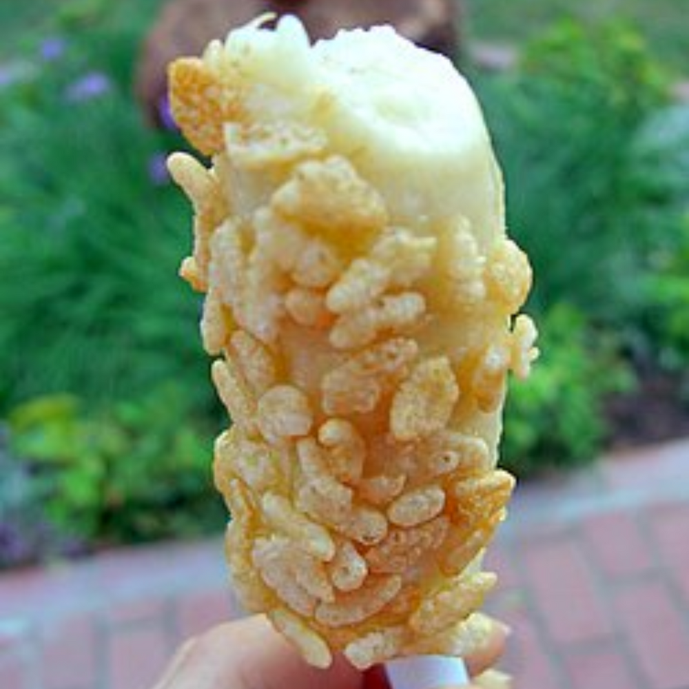 Crunchy Banana Pops