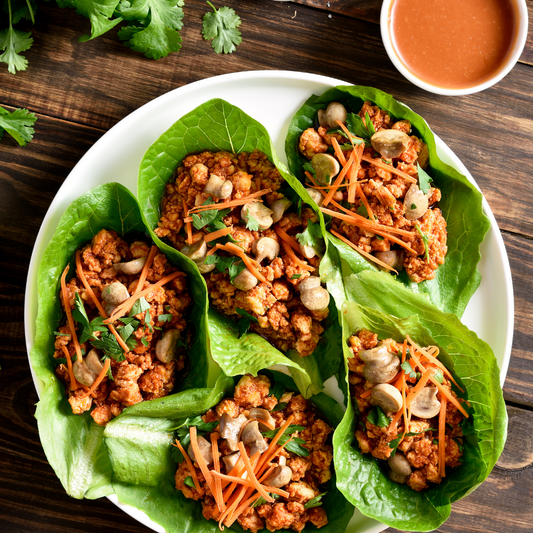 Honey Turkey Lettuce Cups