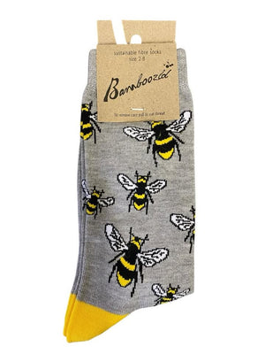 Socks - Bumble Bee Women's 2-8 Grey Marle