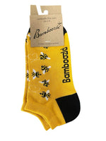 socks - Bumble Bee Women's Heart Bees Ped