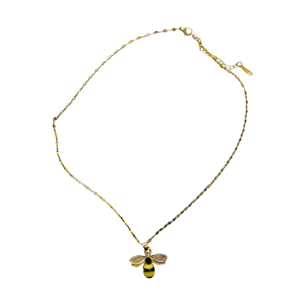 Necklace Bee pendant