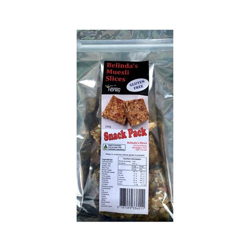 Muesli Slices Snack Pack (Gluten Free) 200g