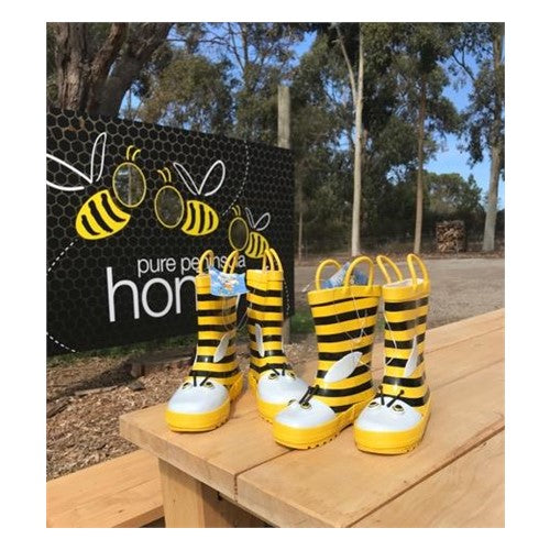 
                
                    Load image into Gallery viewer, Gumboots, size 5 - Pure Peninsula Honey
                
            
