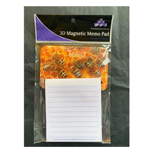 Magnetic Memo Pad - Pure Peninsula Honey