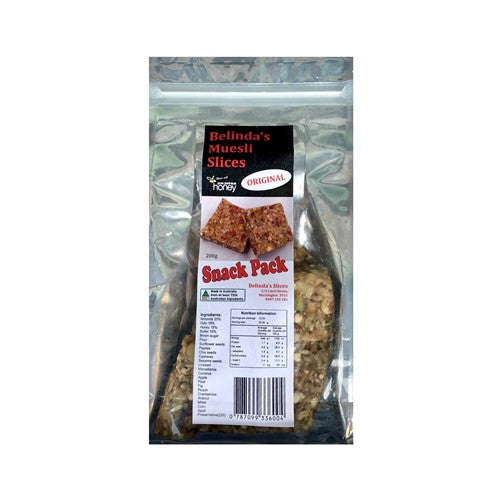 
                
                    Load image into Gallery viewer, Muesli Slices Snack Pack 200g - Pure Peninsula Honey
                
            