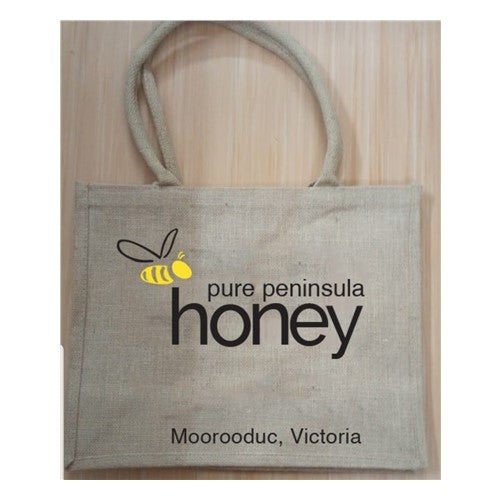 
                
                    Load image into Gallery viewer, Jute PPH Bag - Pure Peninsula Honey
                
            